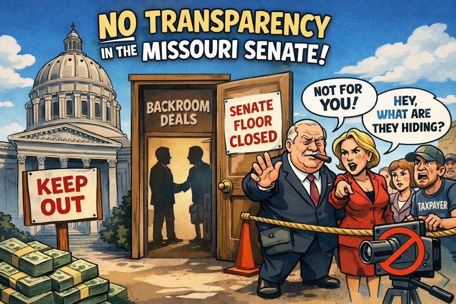 Missouri Senate transparency call to action
